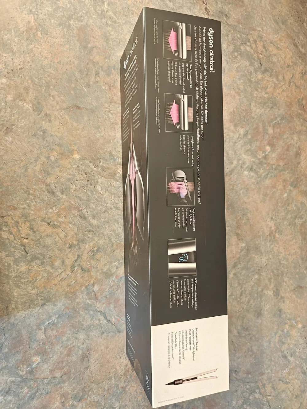 Dyson Airstrait Ceramic Pink Brand New Factory Sealed